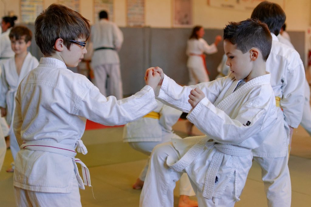 Cours enfantEcole Yonnaise de Karaté