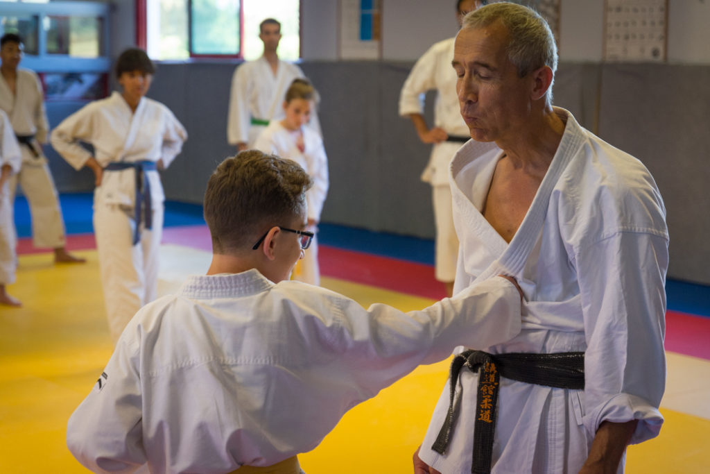 Cours enfant Ecole Yonnaise de karaté