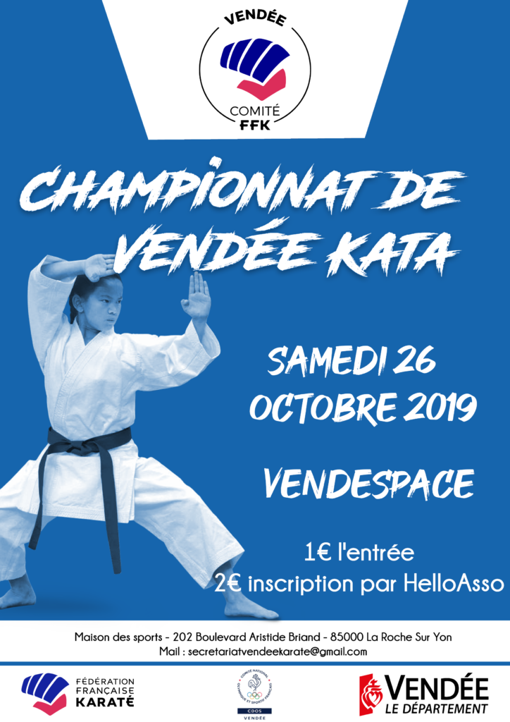 Championnat départemental Kata Championnats départemental Kata, Vendée